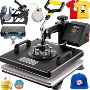 Máquina de Sublimación de Camiseta - 5 en 1- VEVOR.