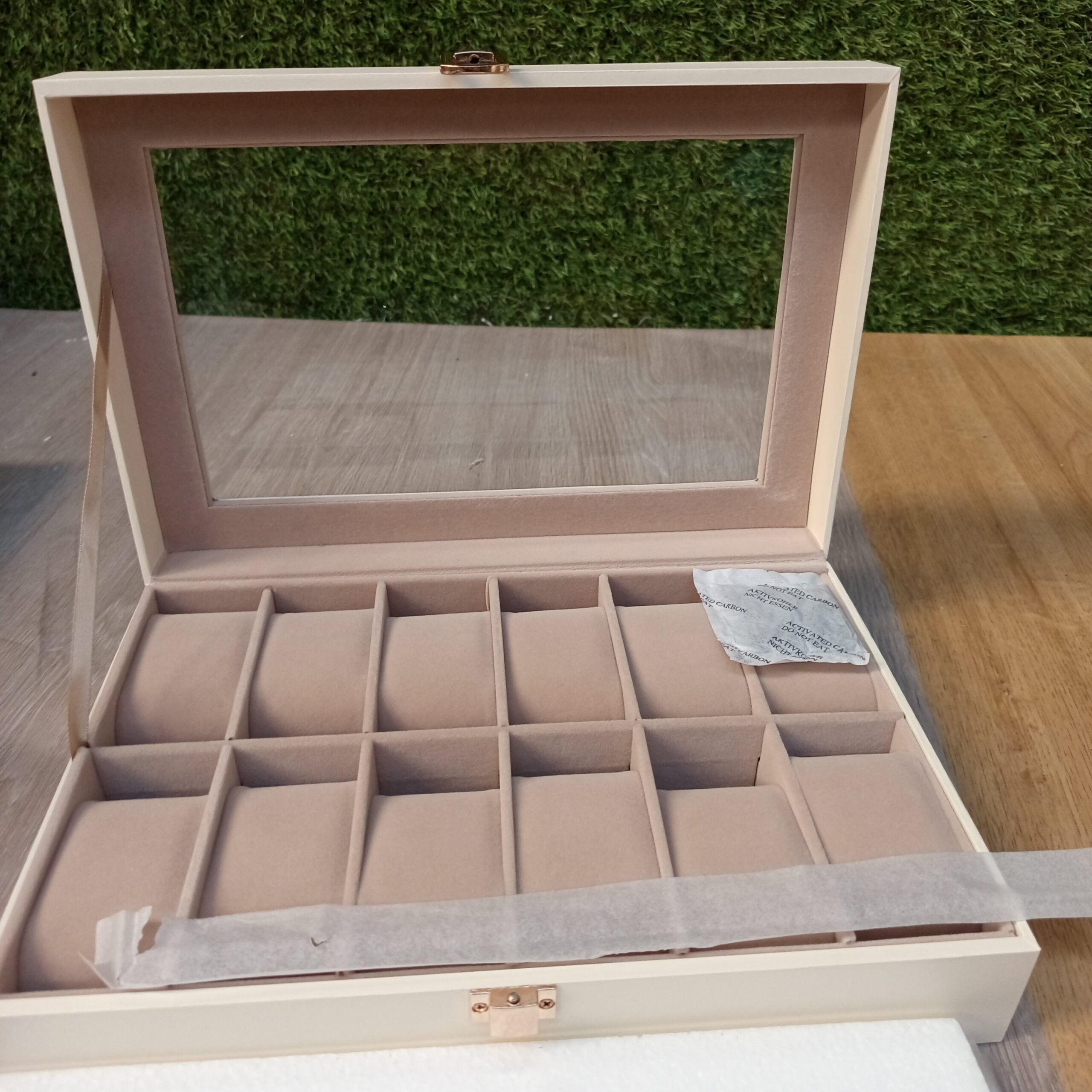 Caja de Relojes - JWB120W01 - SONGMICS. - Imagen 3