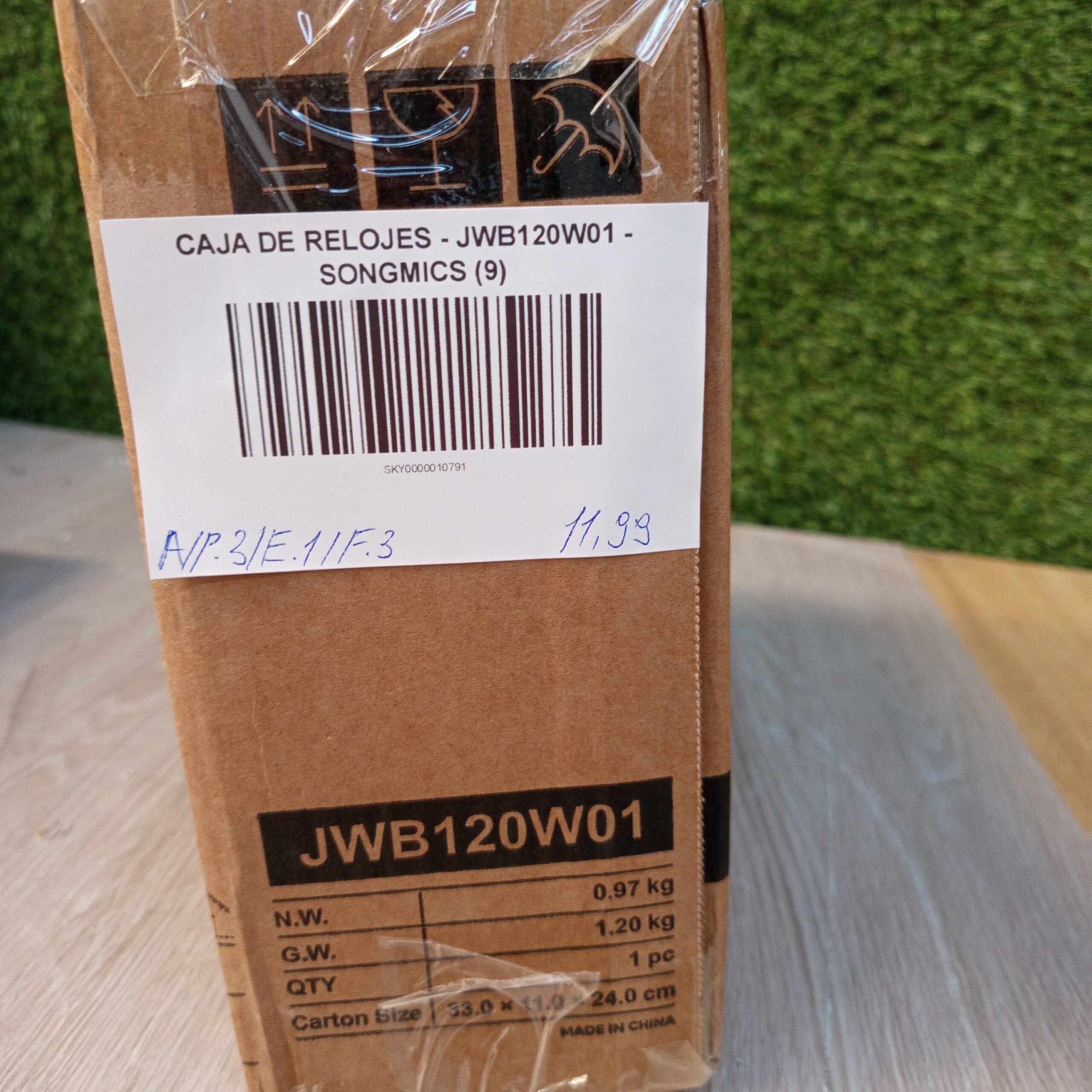 Caja de Relojes - JWB120W01 - SONGMICS. - Imagen 9