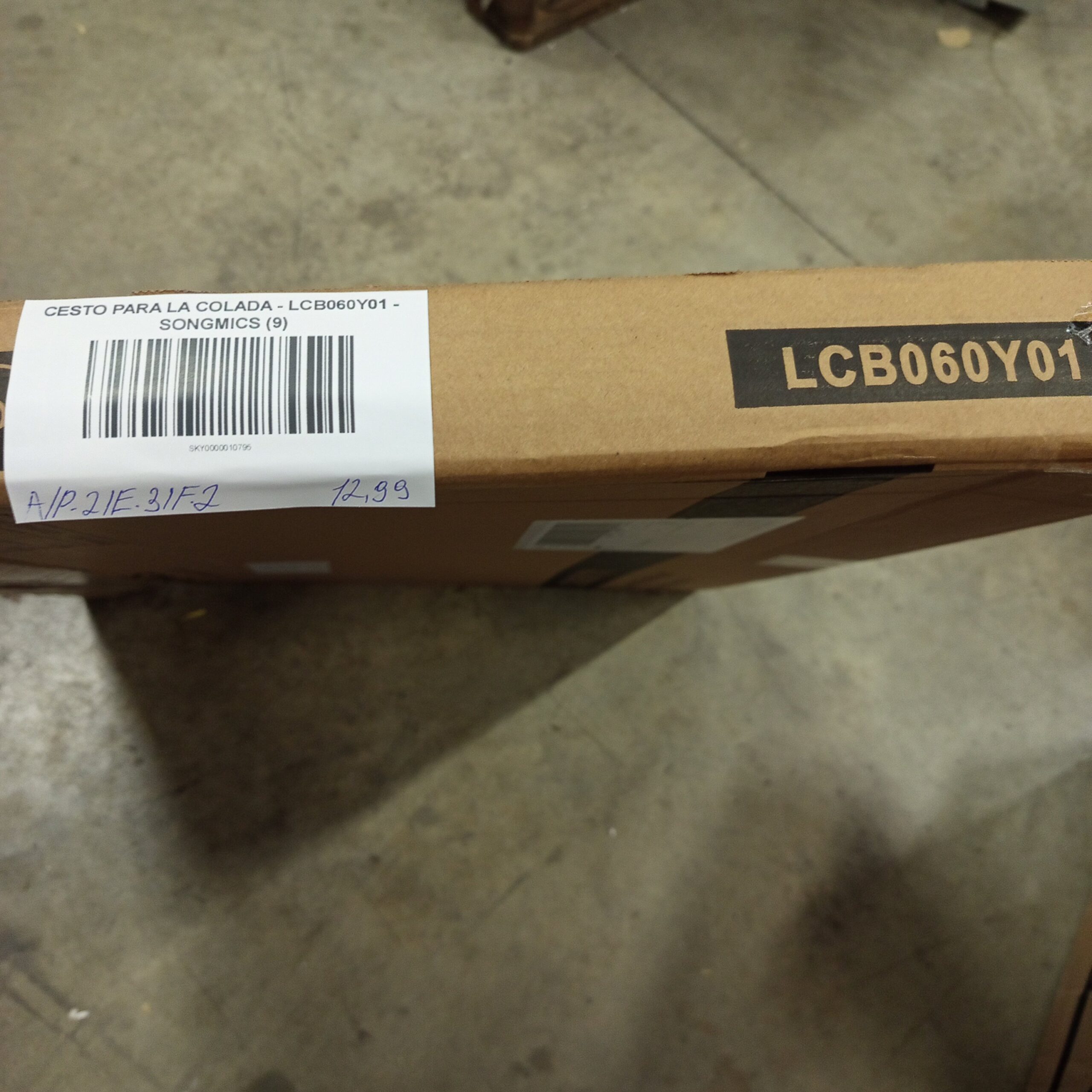 Cesto para la colada - LCB060Y01 - SONGMICS - Imagen 7