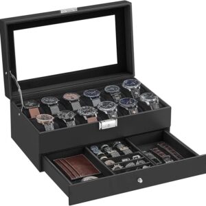 Caja de Reloj - JWB012B03 - SONGMICS