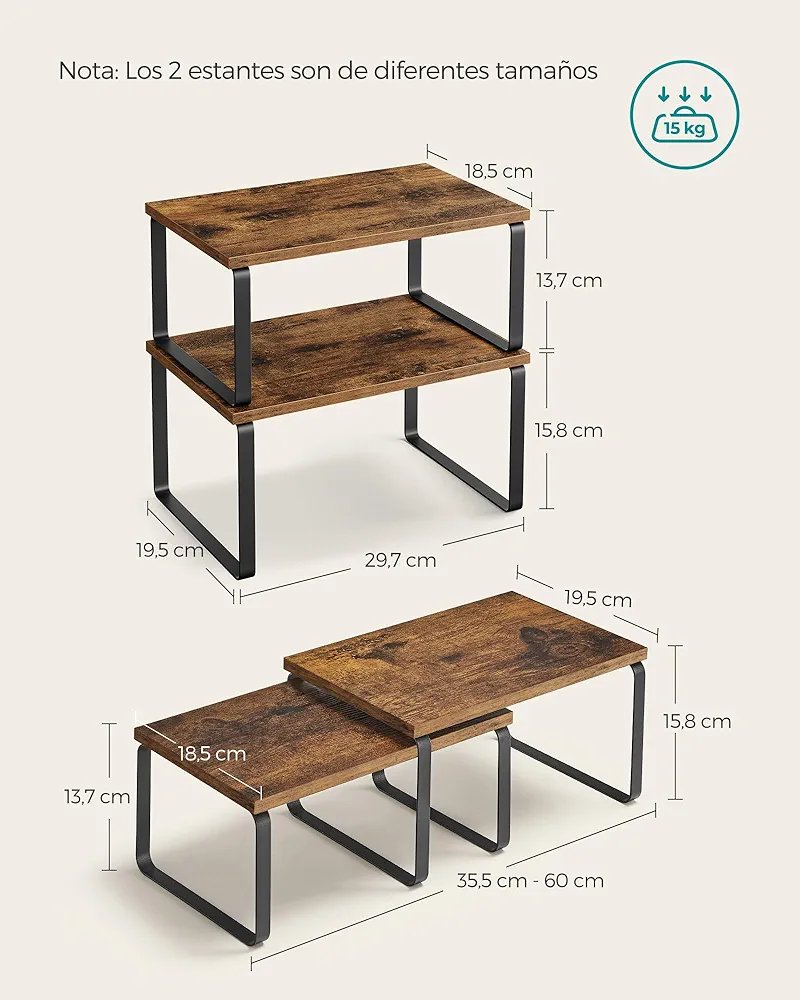 Estante para Especias - KCS020X01 - SONGMICS - Imagen 2