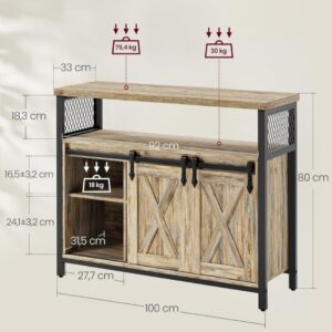 Armario de Cocina - LSC092B60 - VASAGLE