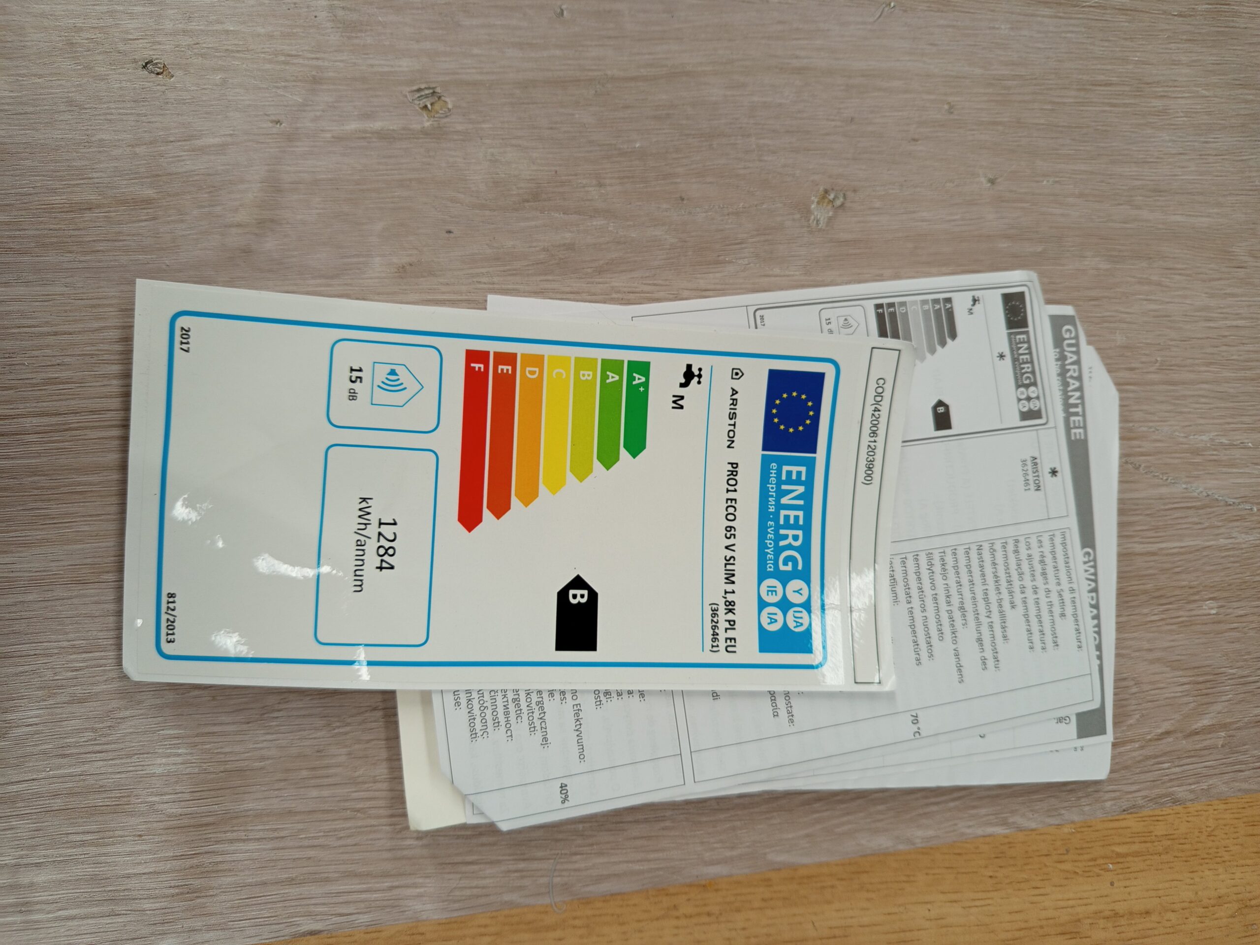 Ariston Pro1 Eco Slim - Termo Eléctrico 65 L. - Imagen 5
