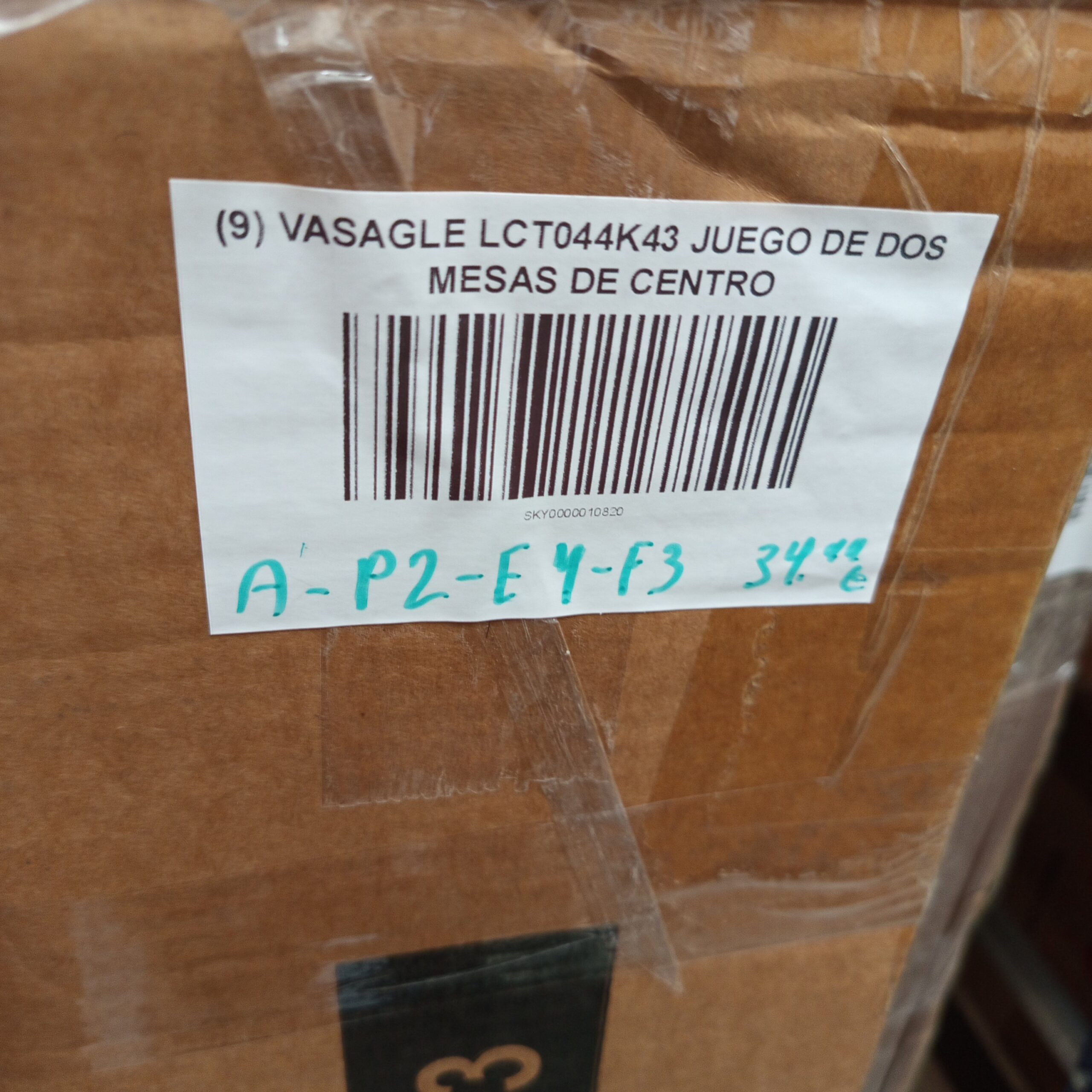 2 Mesas de Centro - LCT044K43 - VASAGLE - Imagen 4