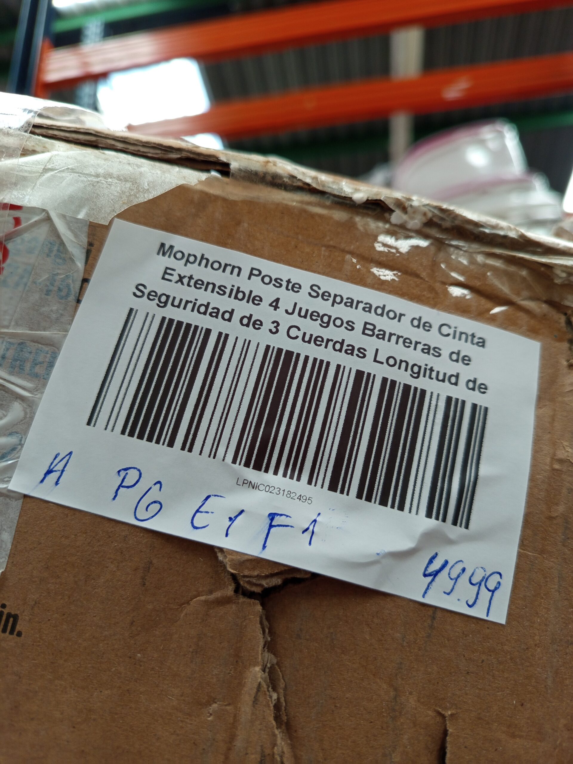 Poste Separador de Cinta Extensible. - Imagen 6