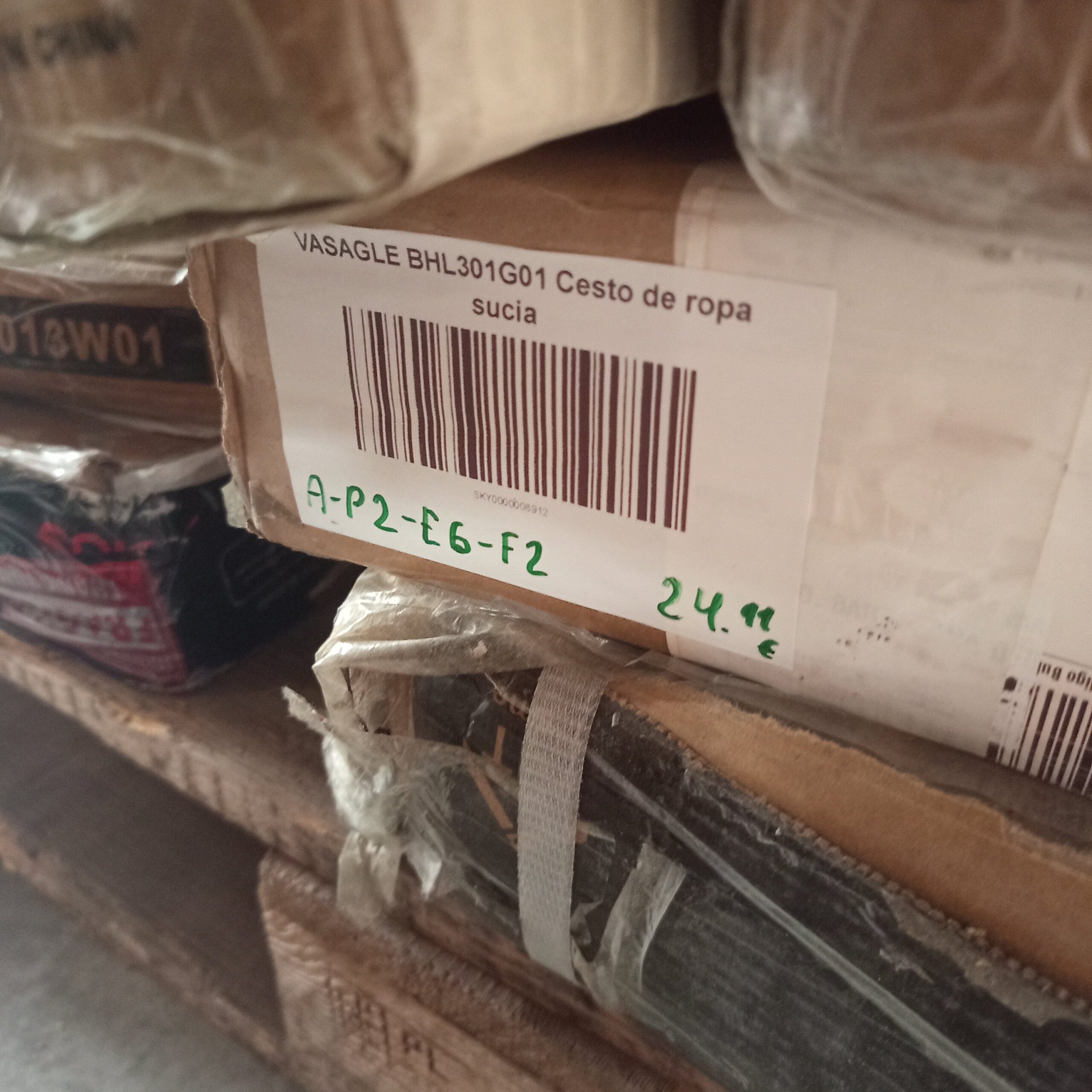 VASAGLE Cesto para Ropa Sucia - Imagen 7