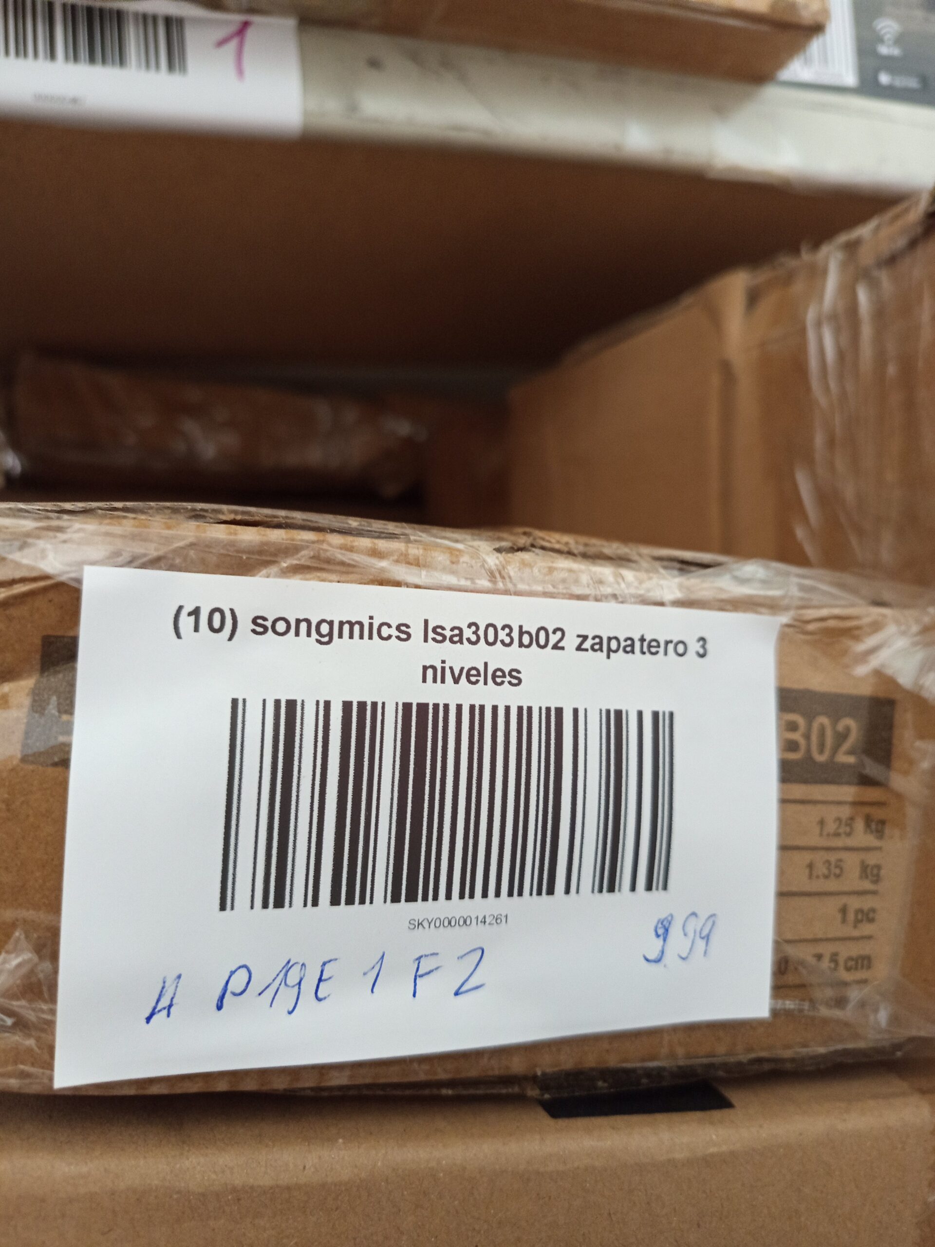 SONGMICS Zapatero de 3 Niveles - Imagen 8