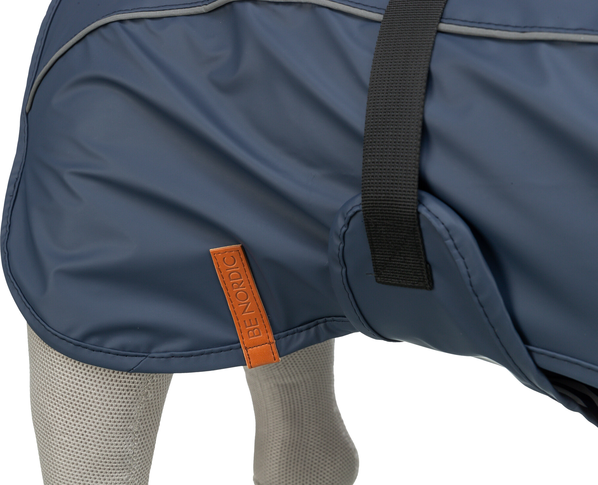 BE NORDIC Impermeable Husum, XL, 55 cm, Azul oscuro - Imagen 3