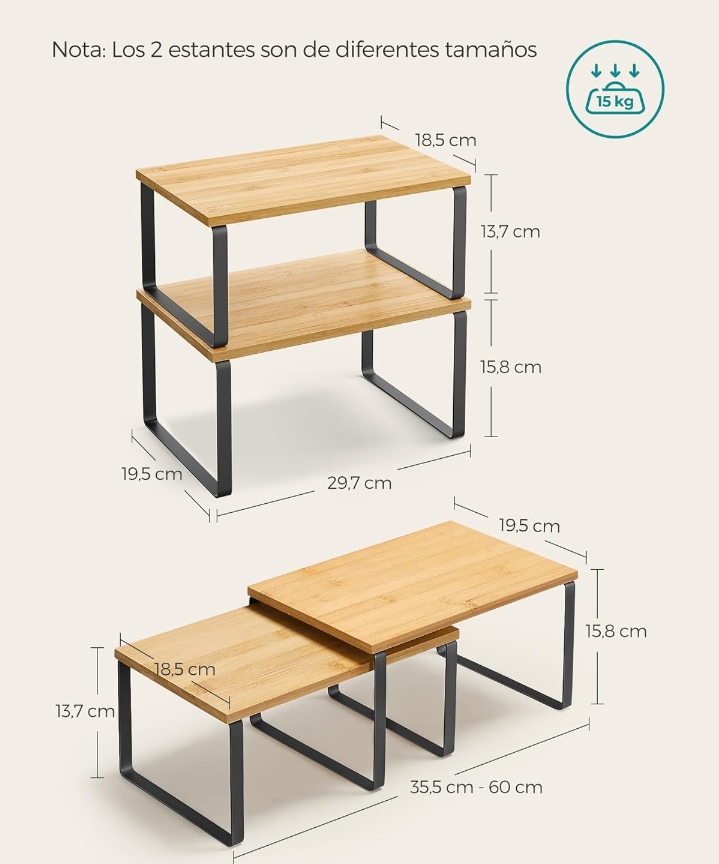 Estante Songmics KCS02 - Imagen 3