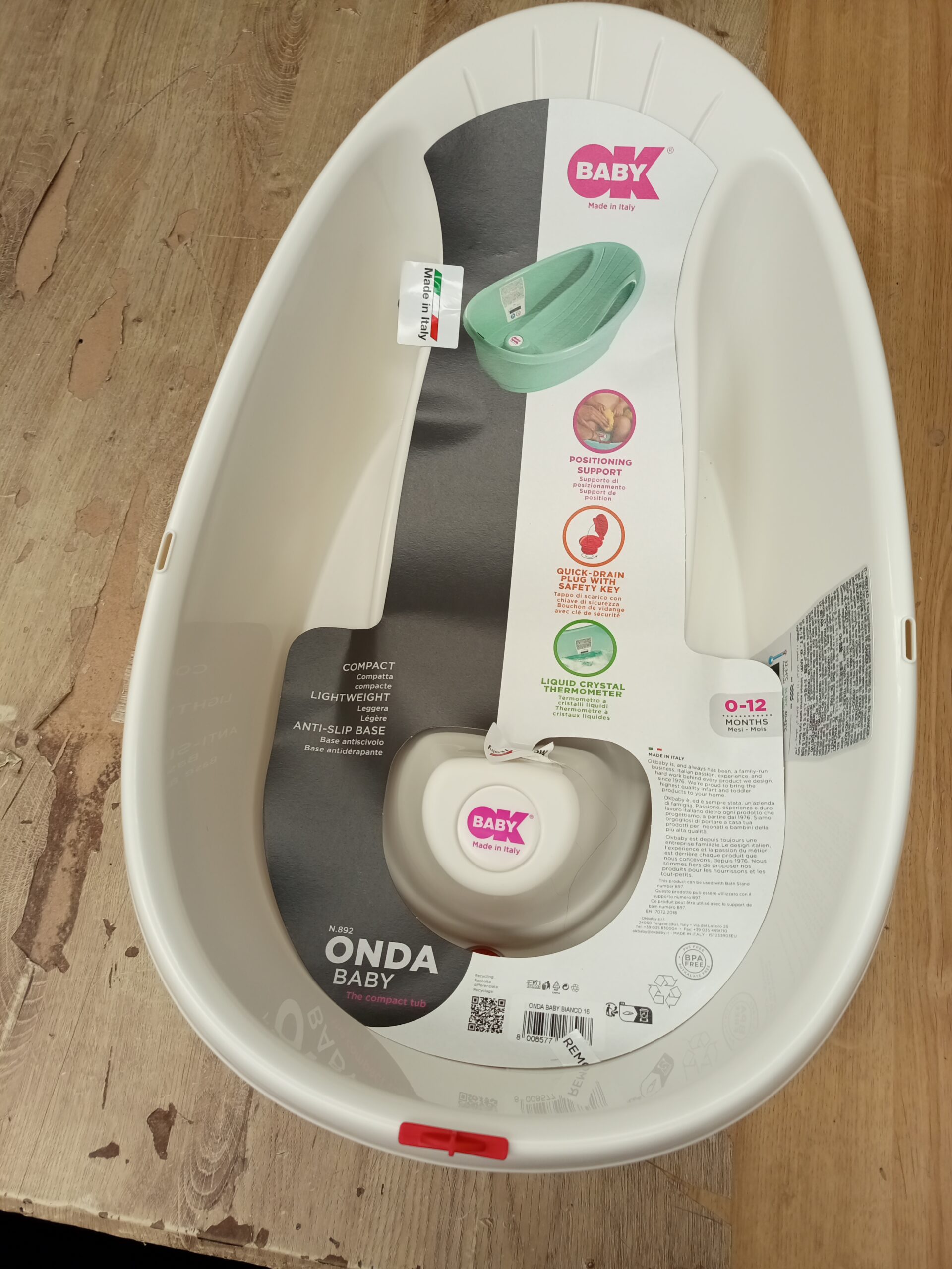 OKBABY Onda - Bañera con diseño - Imagen 3