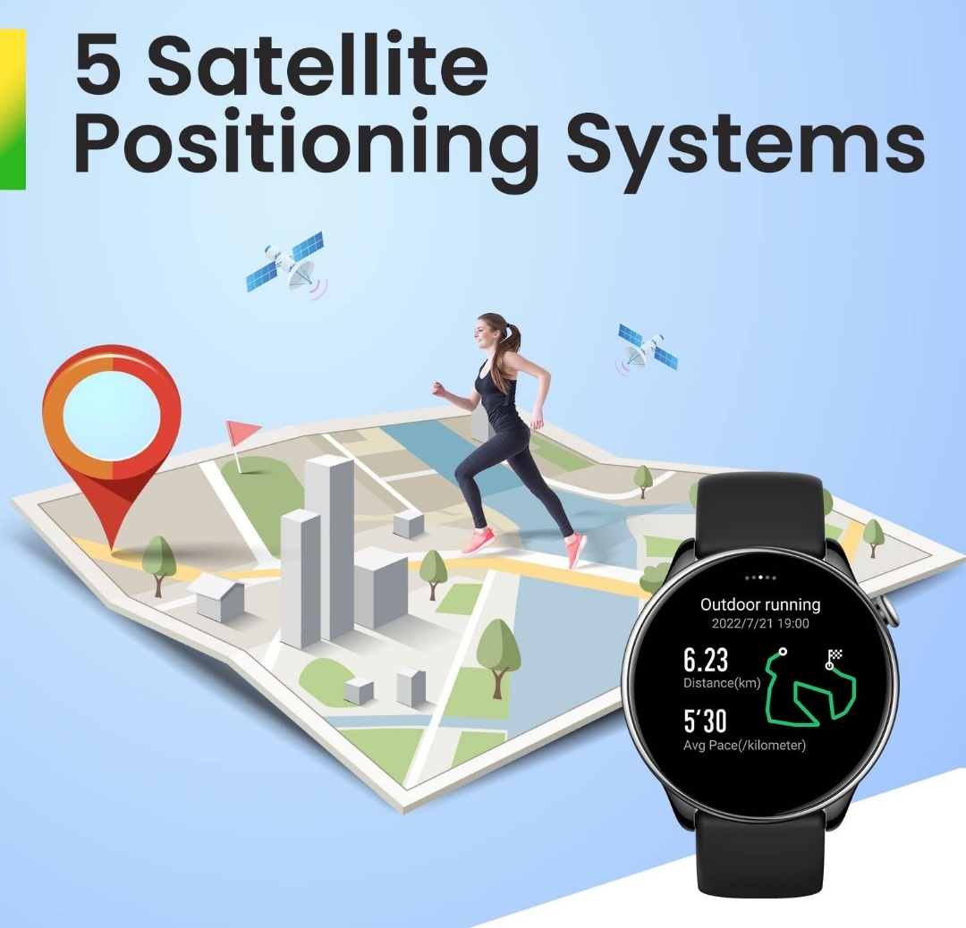 Amazfit GTR Mini Smartwatch Reloj Inteligente, 5 Posiciones satélite GPS, - Imagen 3