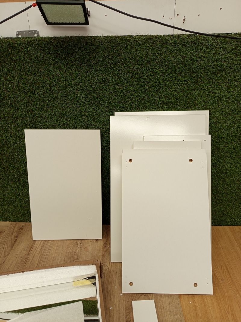 Mueble baño blanco 2 puertas. - Imagen 3