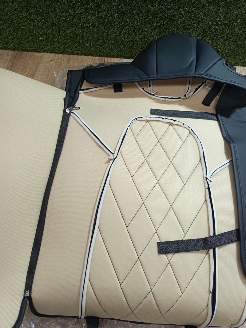 Fundas Asiento Coche - Piel - Negro - Imagen 3