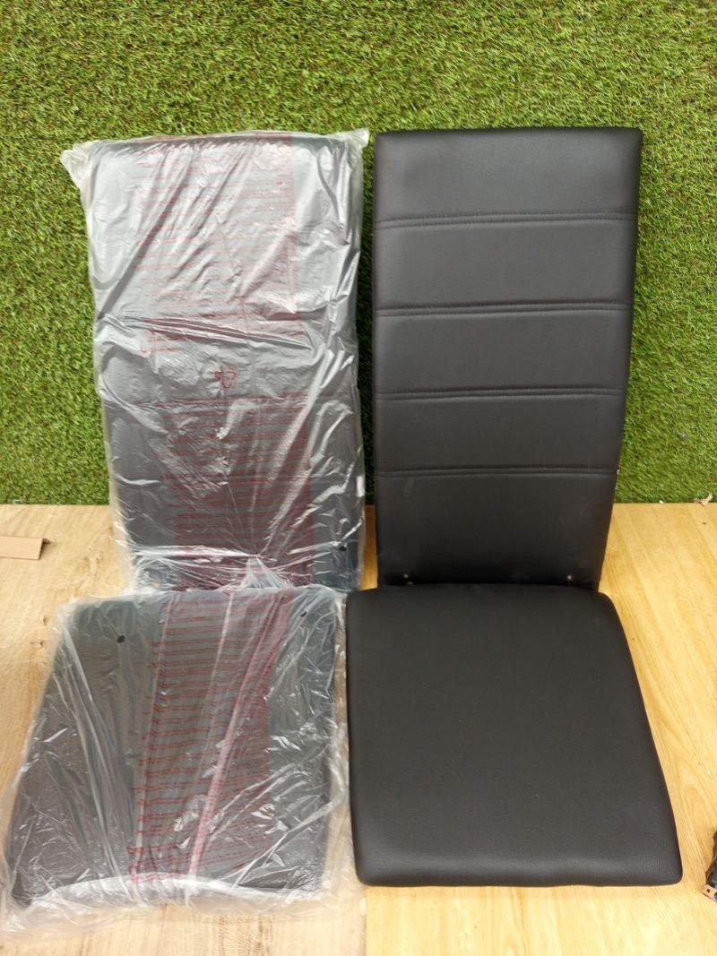 2 Sillas Comedor vidaXL Cuero Sintético - Imagen 3