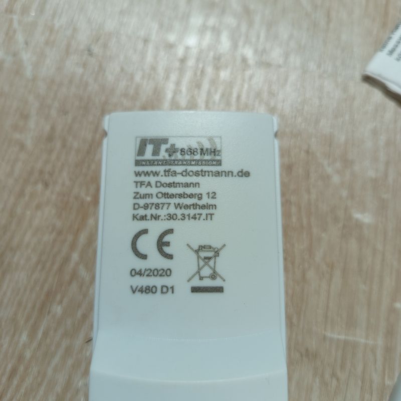 Sensor remoto de Temperatura - 30.3147.IT - TFA - Imagen 3