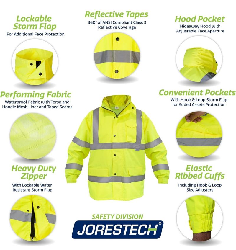 PORTWEST - Ligera Chaqueta Impermeable Lluvia - Imagen 3