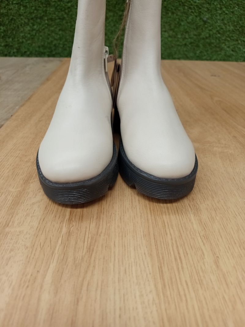 Botas Gioseppo Piel Crema - Imagen 3