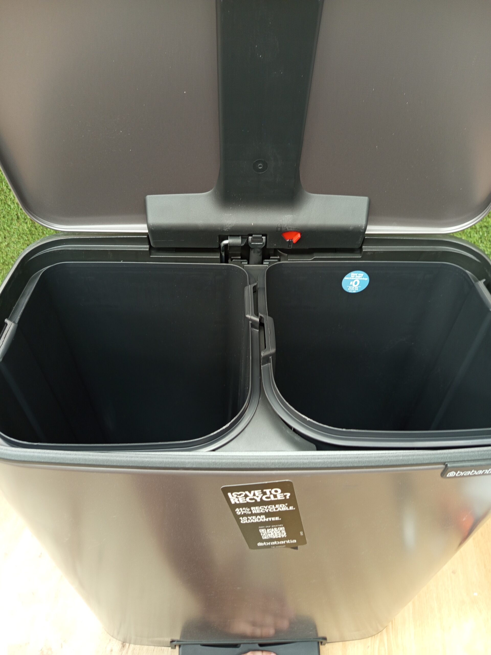 Brabantia cubo de basura 2x30L - Imagen 3