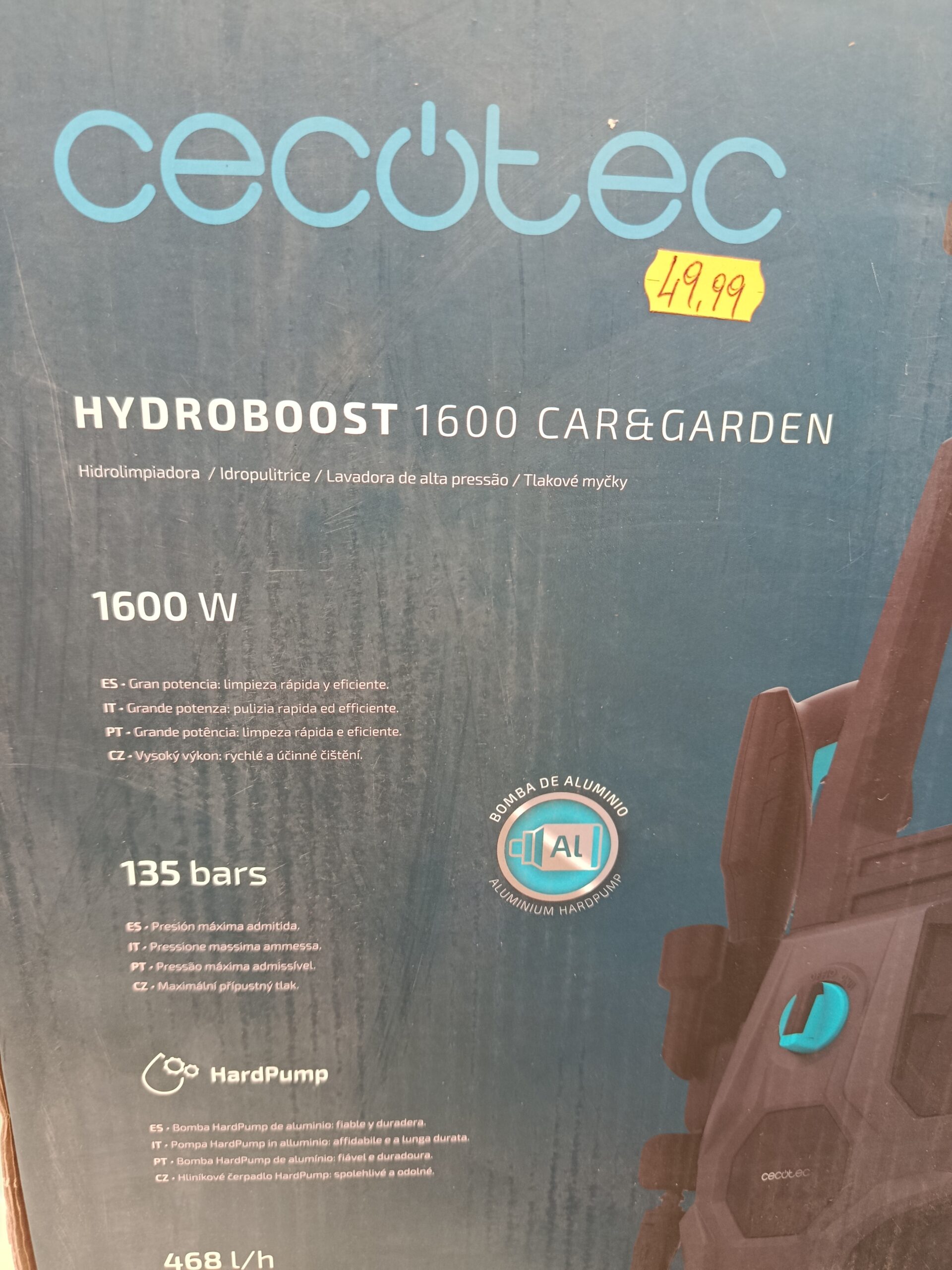 Hidro limpiadora CECOTEC 1600W - Imagen 9