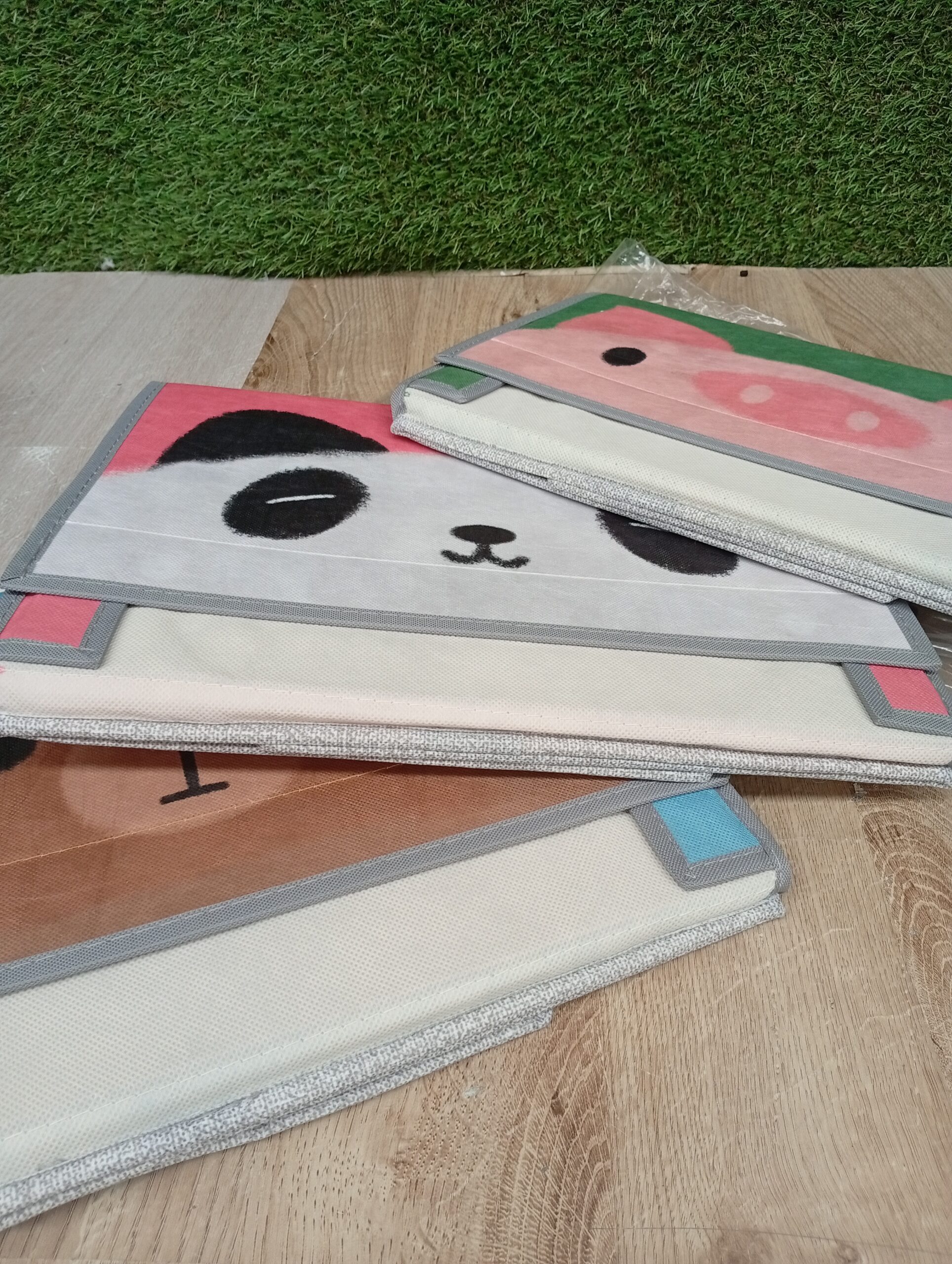 Caja almacenaje - Panda, Oso, Cerdo - SONGMICS - Imagen 4