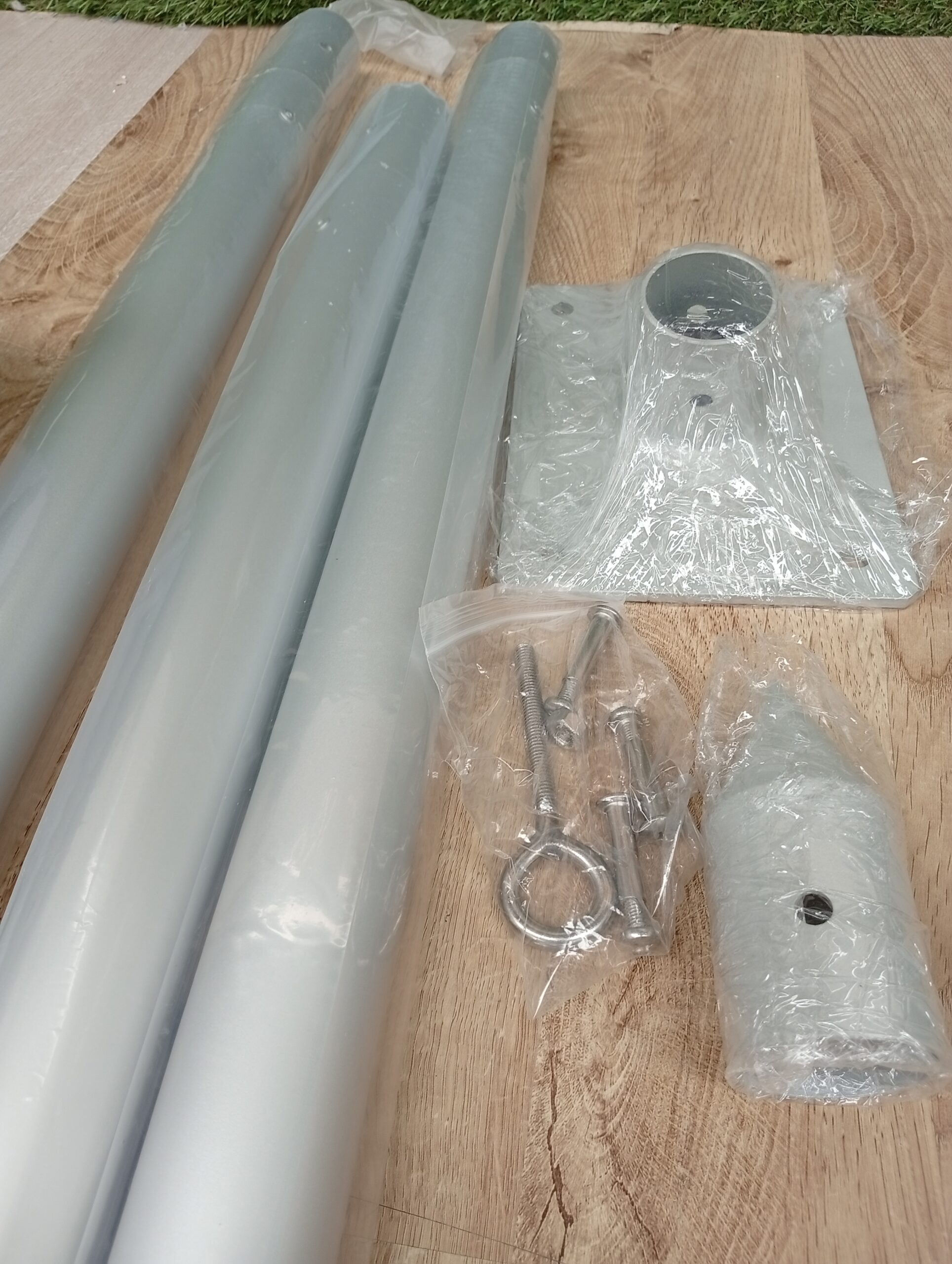 Juego básico de Poste de toldo - 240 cm - Windhager - Imagen 4