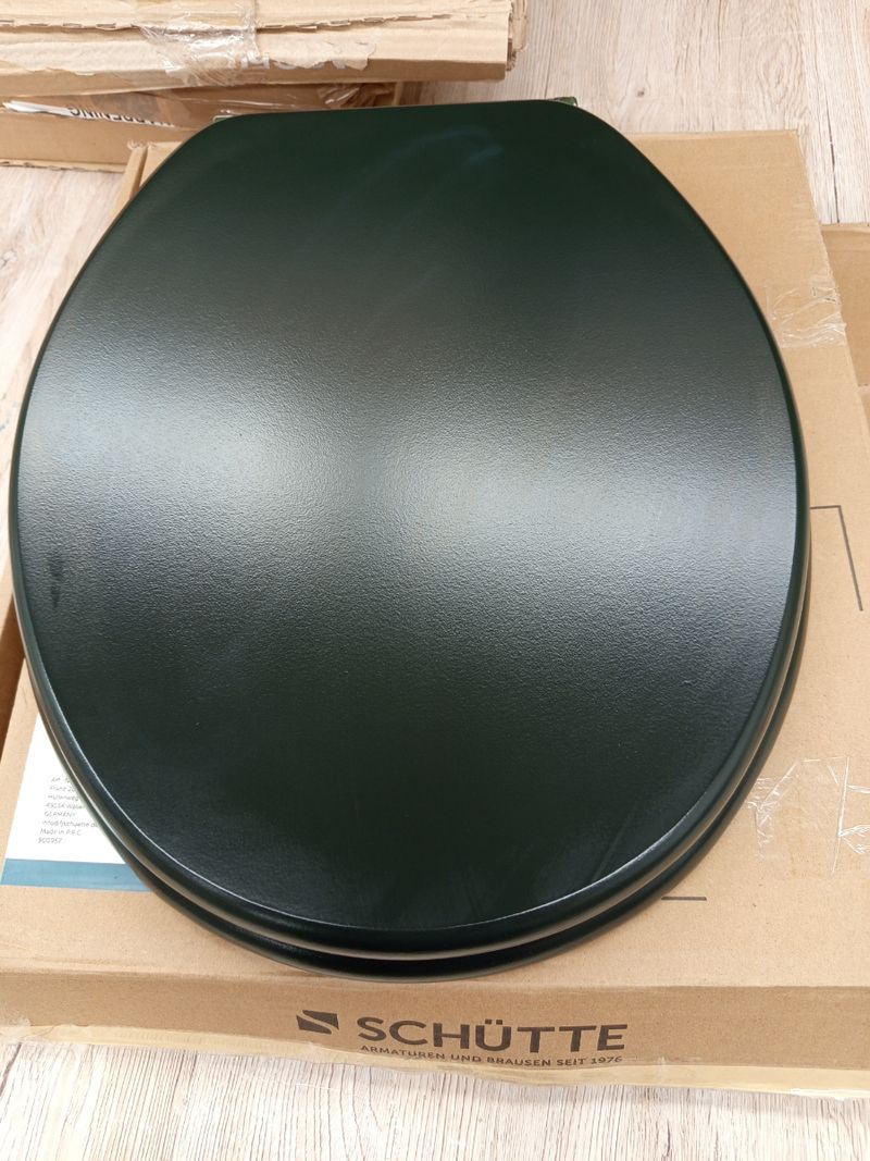 SCHÜTTE - Asiento WC - Tapa inodoro Gris oscuro - Imagen 4