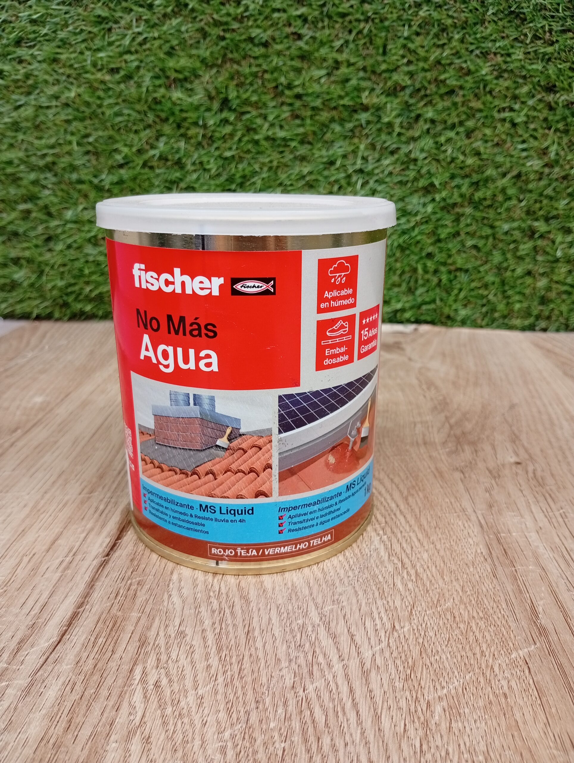 Pintura MS Marrón - 1 kg - FISCHER - Imagen 2