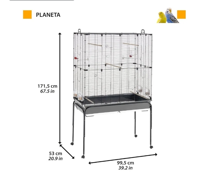 Jaula para canarios Ferplast - Imagen 2