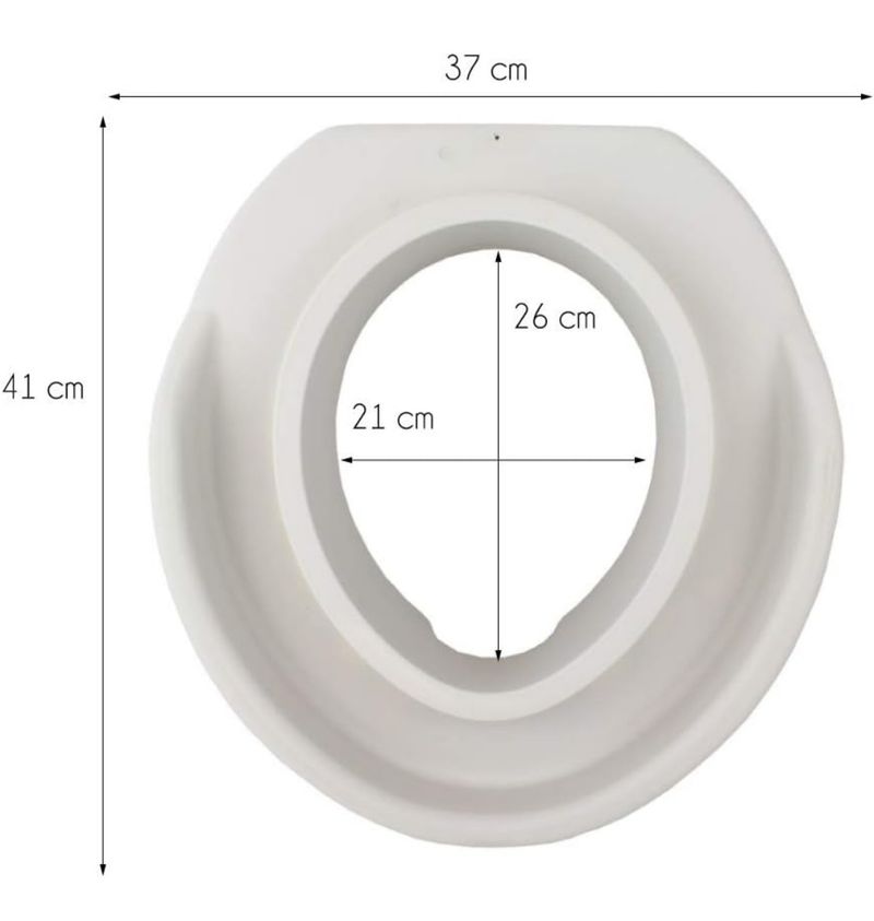 Komfortabel - Asiento WC elevado 37cm - Imagen 2