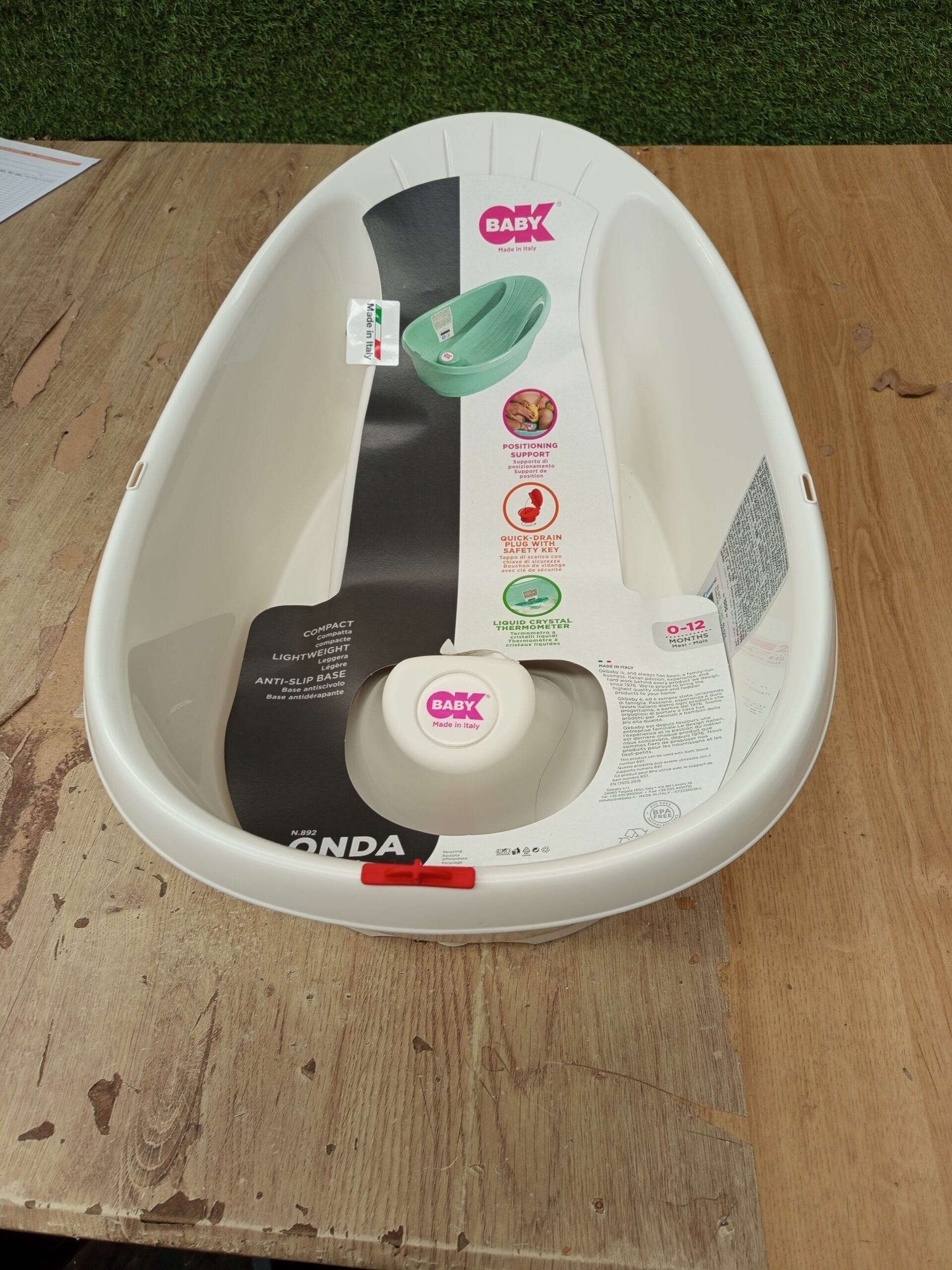 OKBABY Onda - Bañera con diseño - Imagen 2