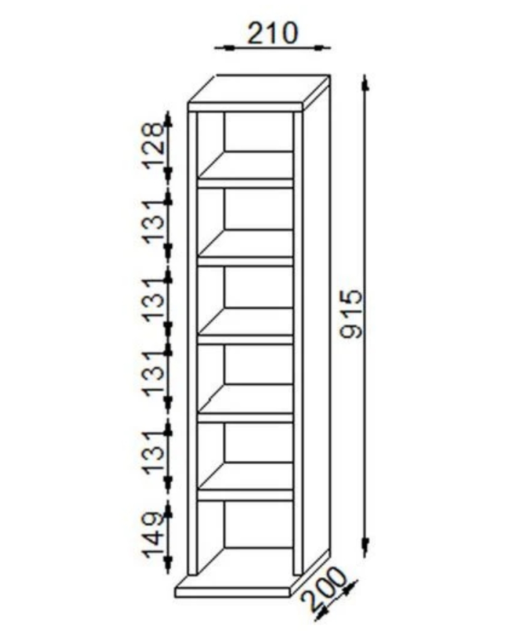 Mueble estantería para DVD - Imagen 2