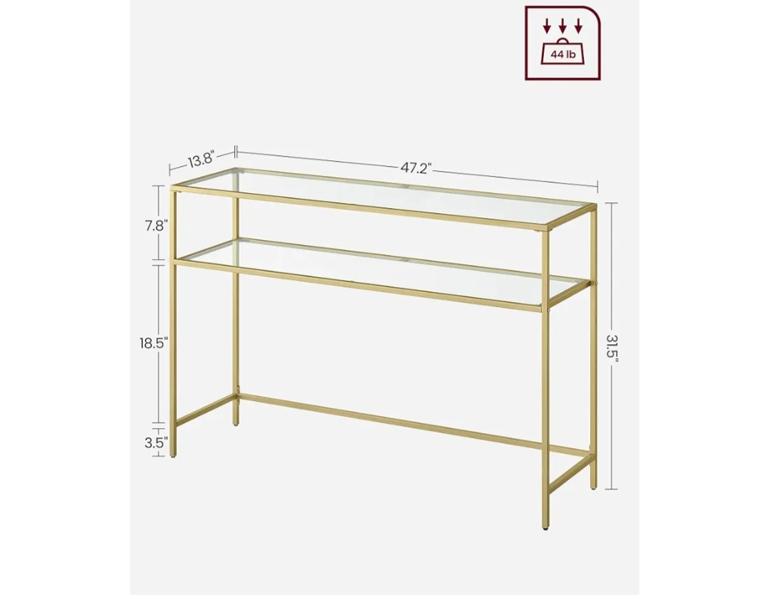 Mesa consola - LGT045A61 - VASAGLE. - Imagen 2