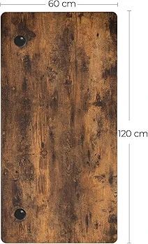 Tablero Escritorio Marrón - LDB001B01 - SONGMICS. - Imagen 2