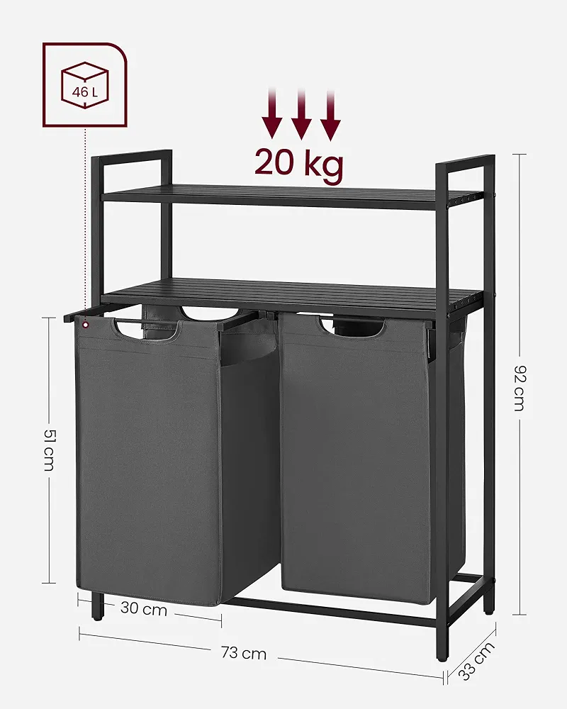 Cesta para la Ropa - BLH211G01 - VASAGLE - Imagen 2