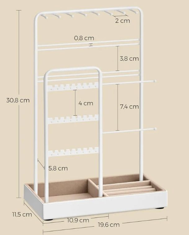 Soporte Joyas SONGMICS - Organizador - Imagen 2