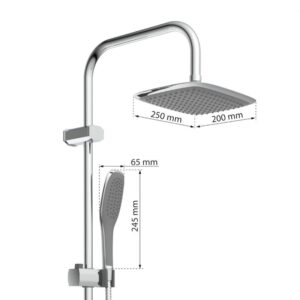 Ducha Baño - Griferia Metalica.