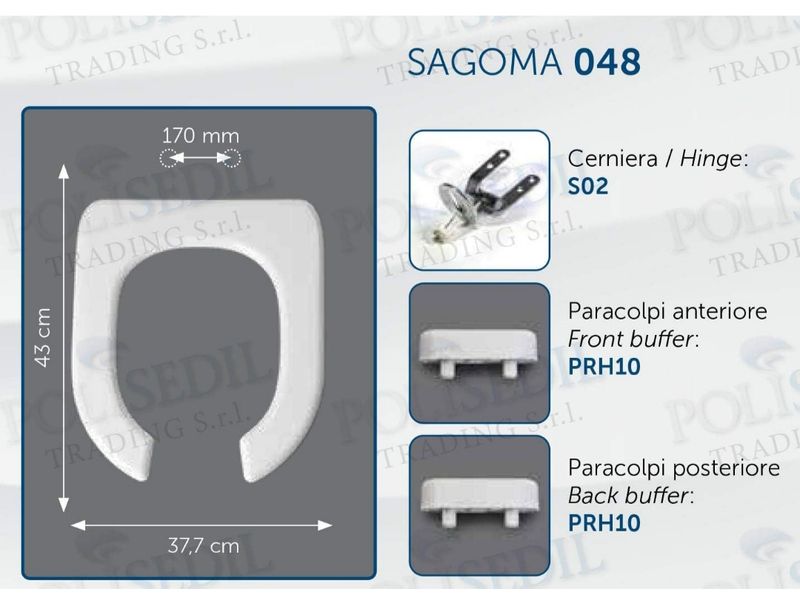 Tapa de inodoro - BEMIS - Imagen 2