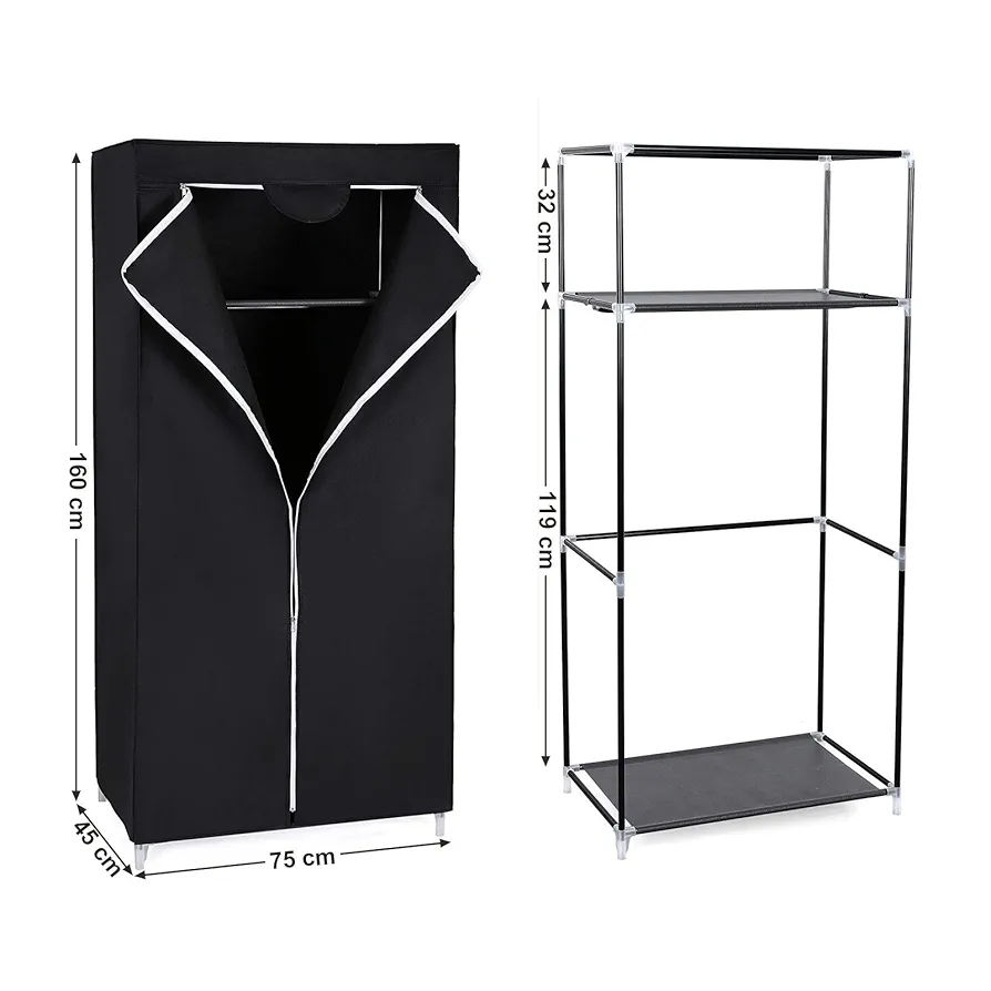Armario de tela - 75 x 45 x 160 cm - SONGMICS - Imagen 2