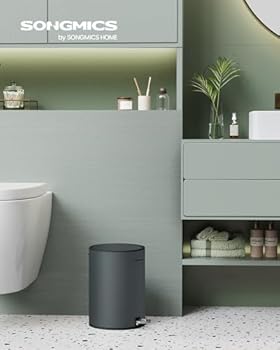 Cubo de basura - LTB011G02 - SONGMICS. - Imagen 2