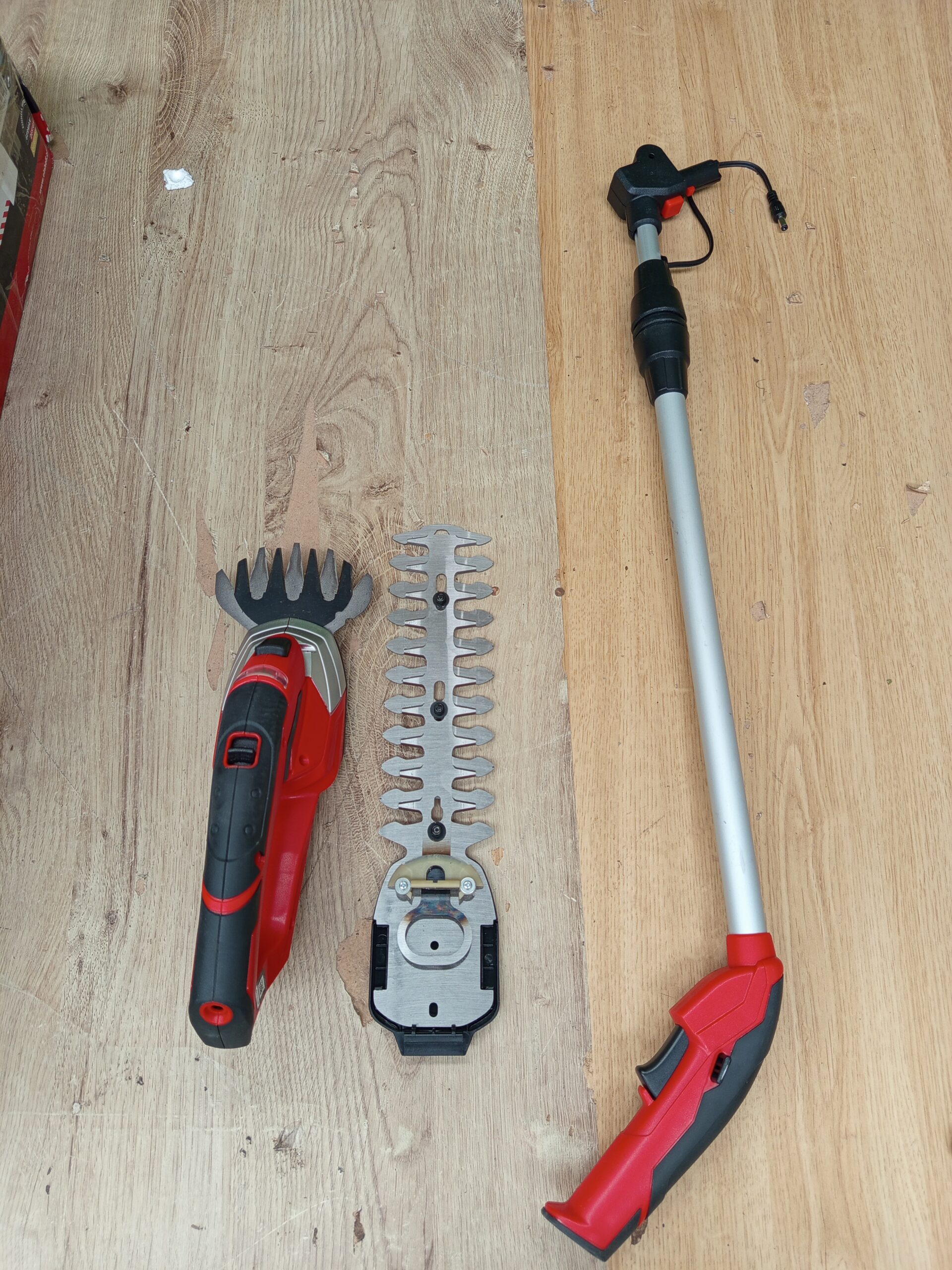 Einhell GE-CG 12 Li WT -Tijeras Inalámbricas para cortar hierba y podar arbustos, batería Ion de litio (12V/1.5Ah, peso: 0.8Kg. - Imagen 2