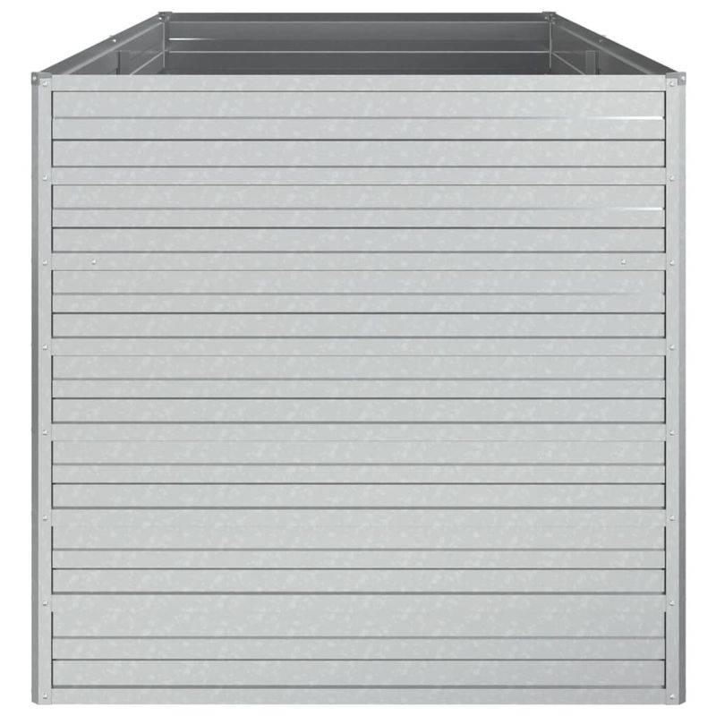 Arriate acero galvanizado - 160x80x77 - vidaXL - Imagen 2