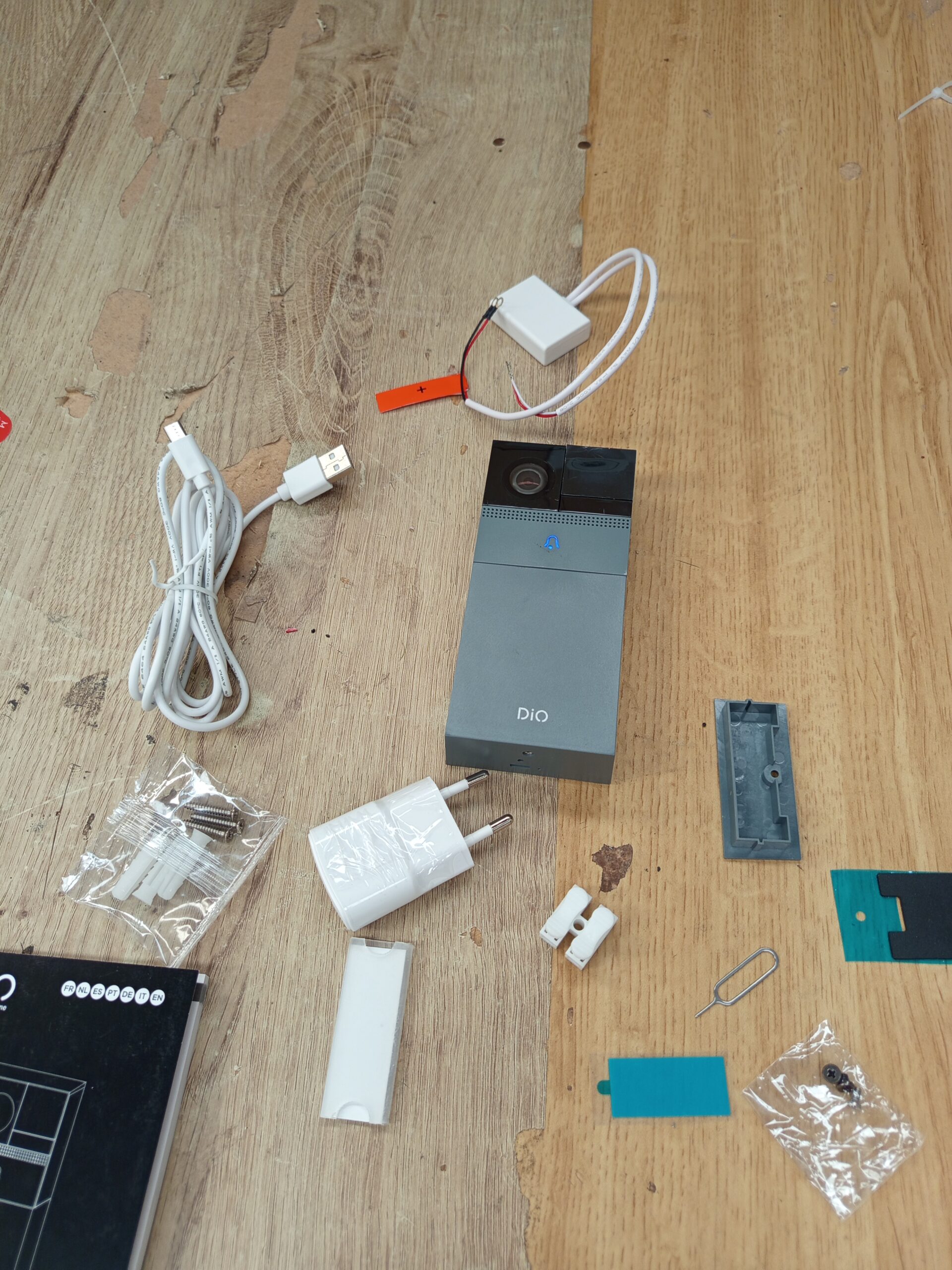 Videoteléfono Wi-Fi DiO con batería DIOVDP-B01. - Imagen 2