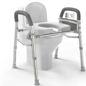 Asiento de inodoro elevado