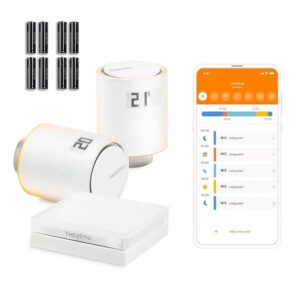 Válvulas radiador inteligentes - Netatmo.