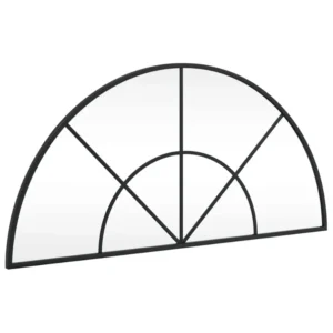 Espejo de pared semicircular