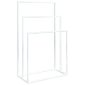 Toallero blanco - 48x24x79cm - vidaXL