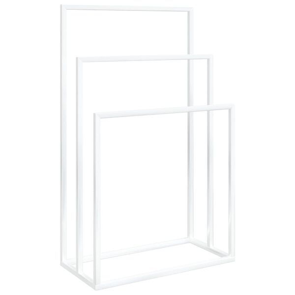Toallero blanco - 48x24x79cm - vidaXL