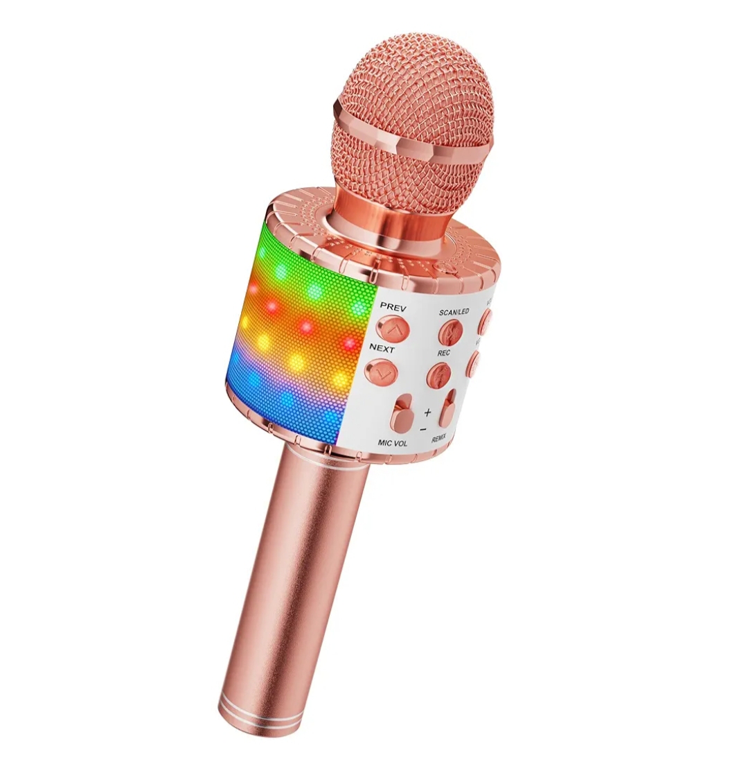 Ankuka Micrófono Karaoke Bluetooth Micrófono