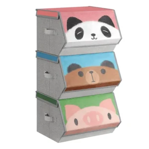 Caja almacenaje - Panda, Oso, Cerdo - SONGMICS